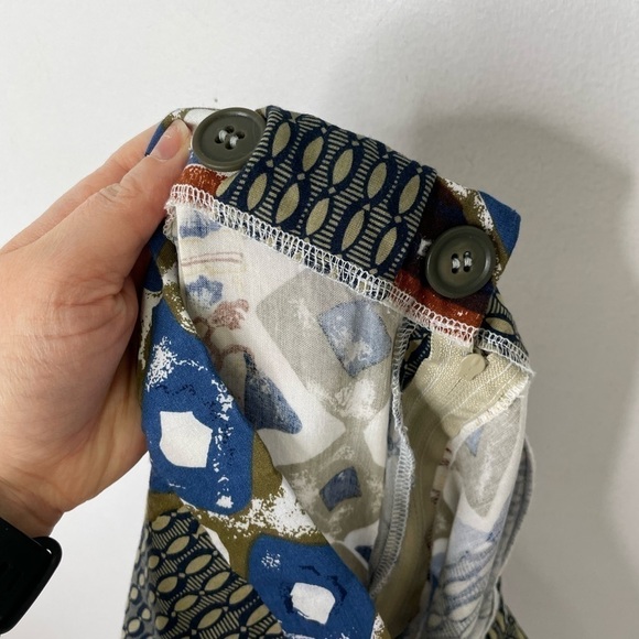 Vintage high waisted mix print pants - Picture 4 of 8